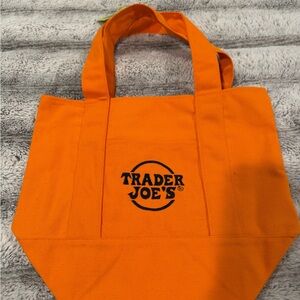 Trader Joe's Orange Tote Bag